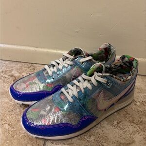 NIKE Air Pegasus '89 G NRG Phoenix Open Golf Shoes Mens 12/13 Racer Blue Pink